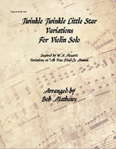 Twinkle Twinkle Little Star Variations P.O.D. cover